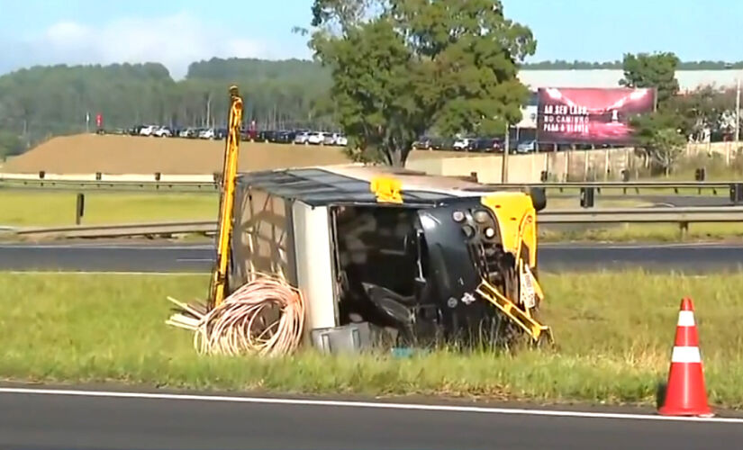 Motorista perdeu o controle após uma freada brusca do veículo à sua frente