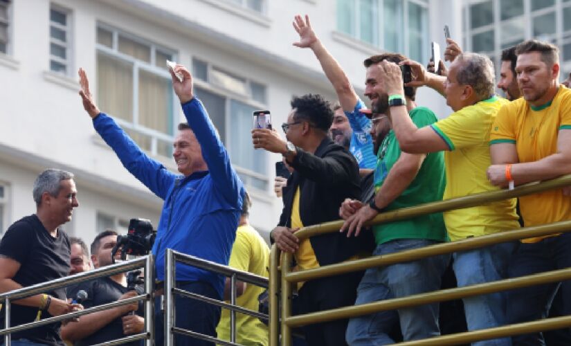 Um ato organizado pelo pasto Silas Malafaia reuniu apoiadores do ex-presidente Jair Bolsonaro (PL) na avenida Paulista