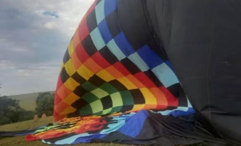 Balão faz pouco de emergência em Sorocaba. no interior paulista; ninguem se feriu 