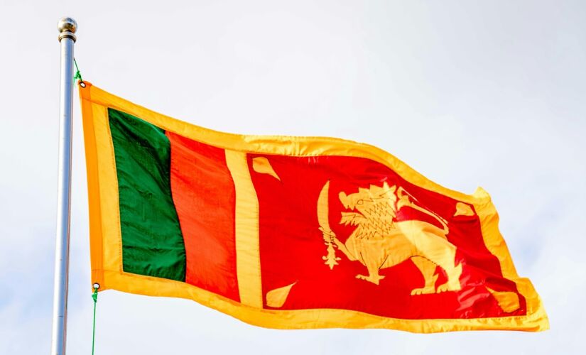 Bandeira de Sri Lanka é uma das incluídas pelo influenciador