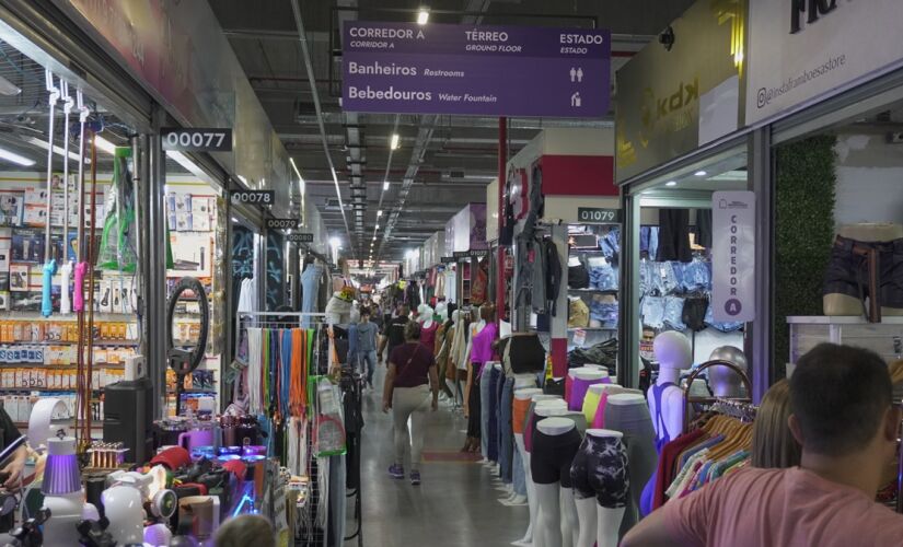 Circuito das Compras, no Brás, região central de São Paulo