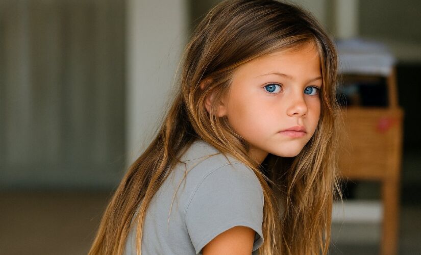 Thylane Blondeau iniciou a carreira de modelo ainda na infância