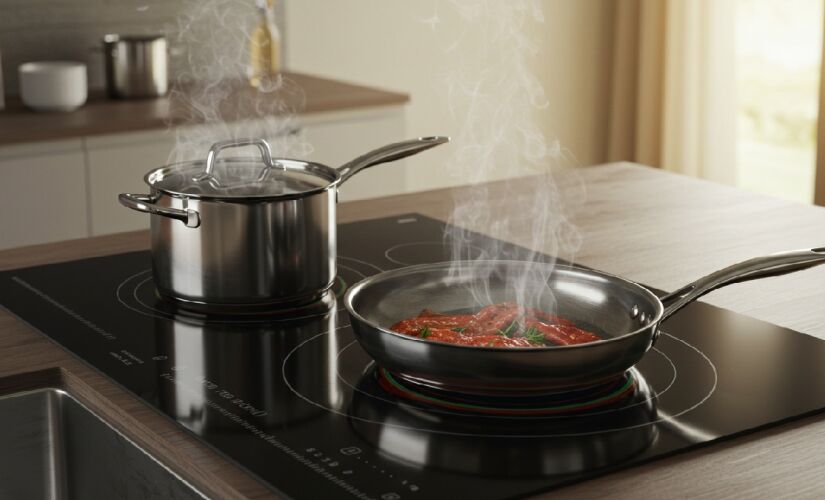 Esse novo cooktop faz a panela esquentar sem transmitir calor