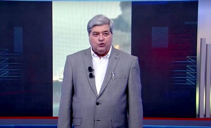 Apresentador perdeu a paciência ao vivo no programa desta segunda-feira (23/6)