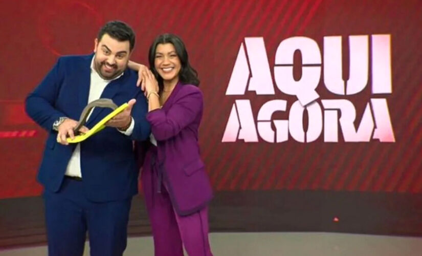 O 'Aqui Agora', um telejornal que fez história na TV brasileira, em sua nova versão, terá como âncoras Macedão e Dani Brandi