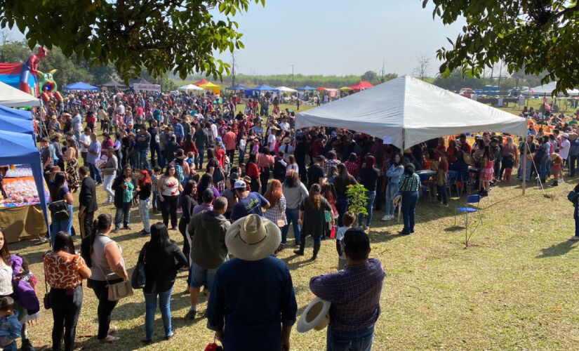 Festa Junina da Escola Maria Aparecida Fernandes Leite, no Bairro do Bom Retiro, em Porto Feliz
