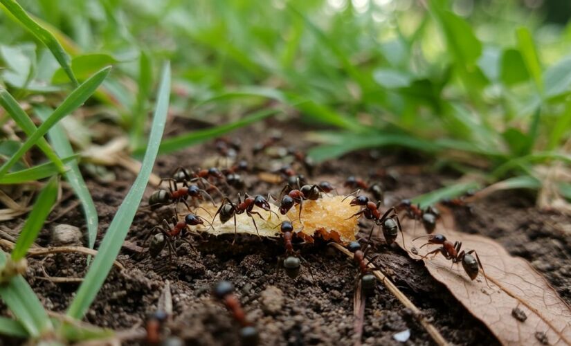 Soluções caseiras podem livrar o seu quintal da infestação de formigas