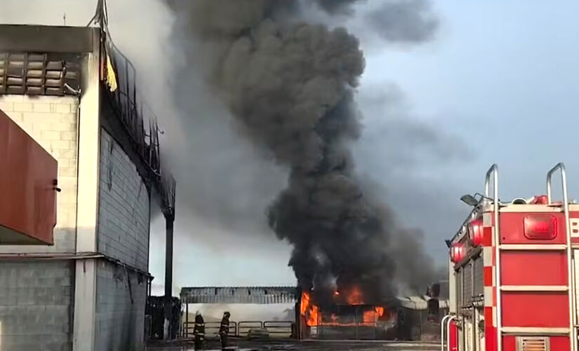 Incêndio fábrica Jambeiro