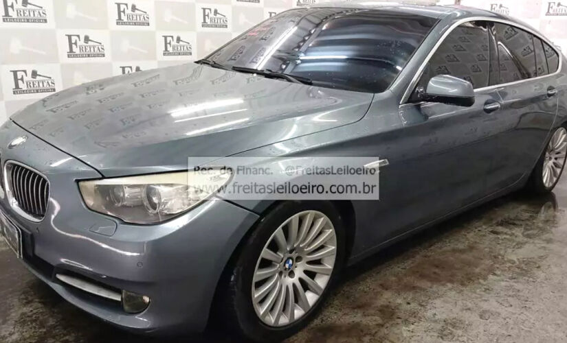 Leilão BMW 535i GT é um dos modelos disponíveis no leilão