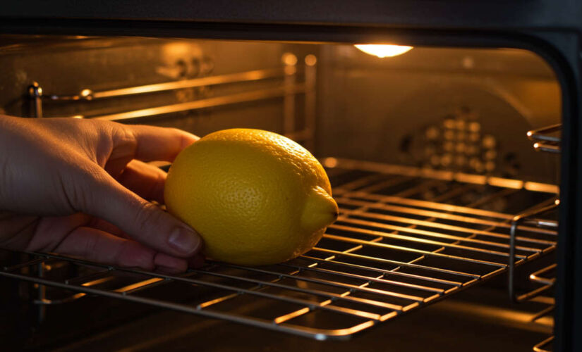 Esqueça os produtos caros! Com limão, seu forno fica brilhando e sem cheiro de queimado
