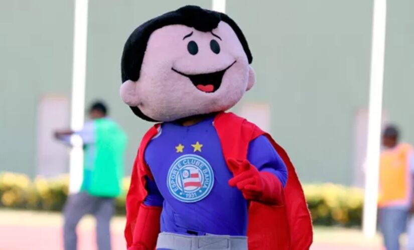 Figura do Super-Homem é a mascote do clube desde 1979, quando foi desenhada por Ziraldo