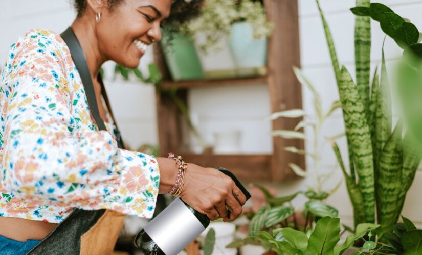Cuide das suas plantas com produtos naturais