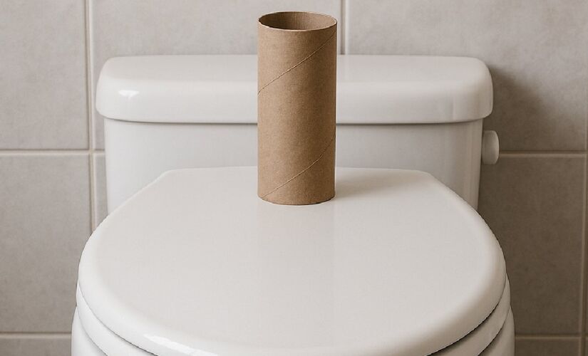 Entenda a mensagem que um rolo de papel higiênico pode trazer