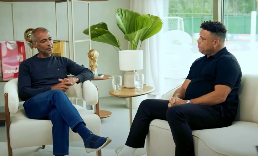 Romário e Ronaldo são dois dos melhores centroavantes da história do futebol mundial