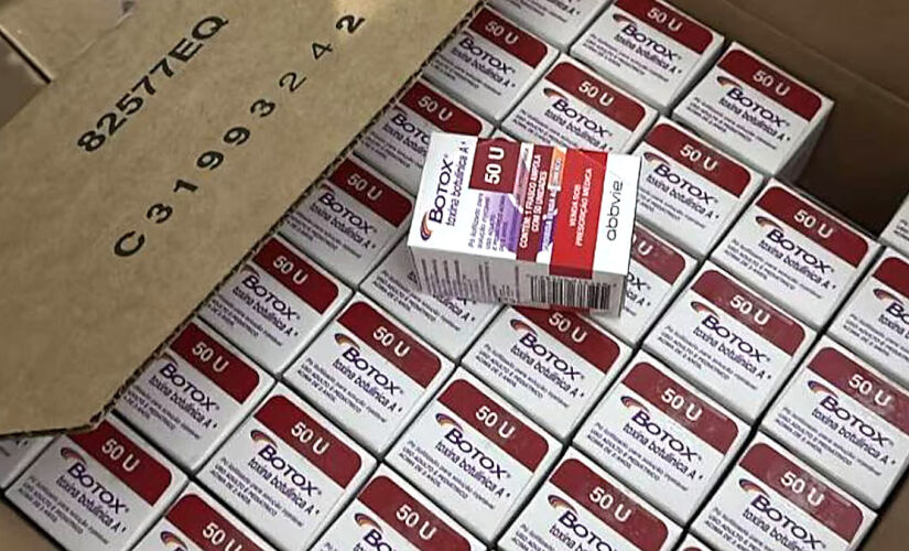 Polícia encontrou 87 caixas da toxina botulínica da marca AbbVie, parte da carga roubada