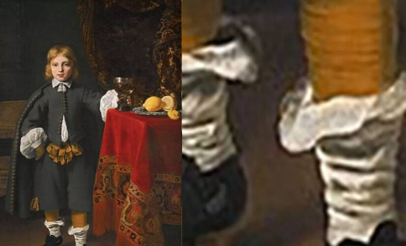 Retrato de um Jovem com Boina de Penas (c. 1650), de Ferdinand Bol. Imagem em domínio público