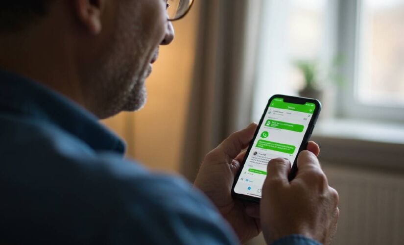 O aplicativo permite que você esvazie as conversas para liberar memória