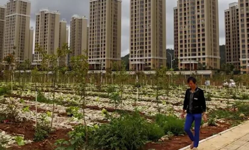 As cidades fantasmas da China: vilas de luxo viram moradia de fazendeiros