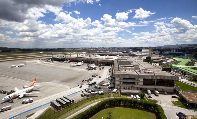 Aeroporto Internacional de São Paulo, em Guarulhos, é considerado o maior do País