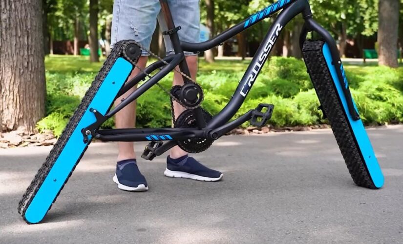 he Q aposta em correias giratórias para criar um novo tipo de bicicleta funcional e fora do comum