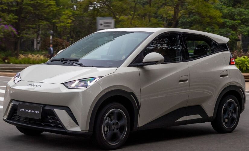 BYD Dolphin Mini acumula resultados globais impressionantes, como o primeiro colocado em vendas em 2023 e 2024