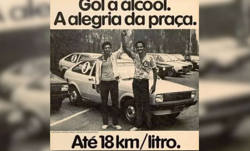 Anúncio da VW sobre o consumo de 18km/l do gol