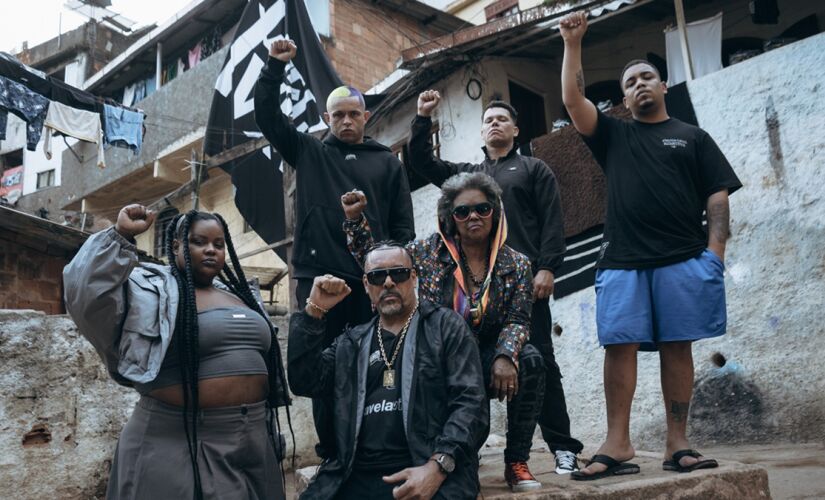 Participantes da nova edição do 'Favela Vive', que será lançada no Dia do Rap Nacional