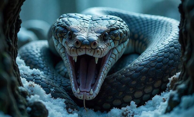 Discreta e perigosa, o veneno dessa cobra pode matar até 100 pessoas