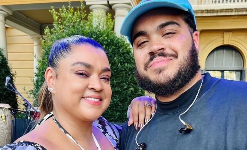 Preta Gil e o filho Fran frequentemente apareciam em fotos juntos