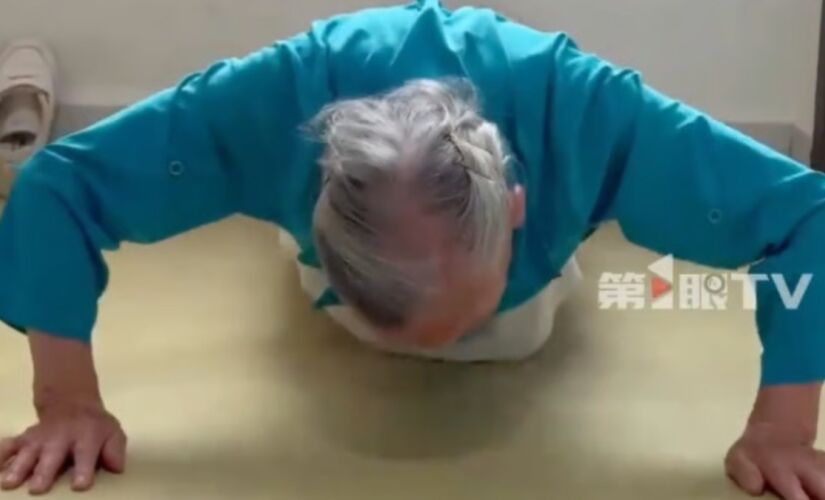 Idosa de 92 anos mantém, religiosamnete, rotina intensa de exercícios físicos 