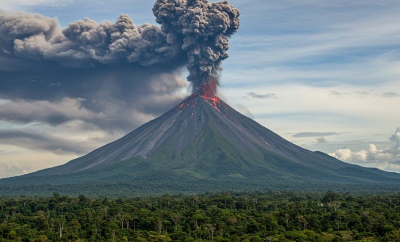 Vulcão adormecido no brasil já esteve em erupção três vezes