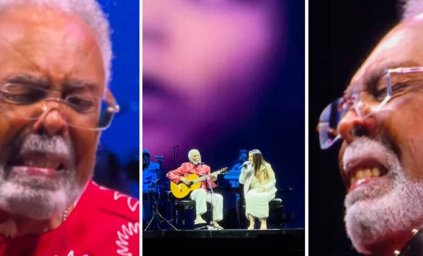 Na ocasião, Gilberto Gil se emocionou ao lado da filha