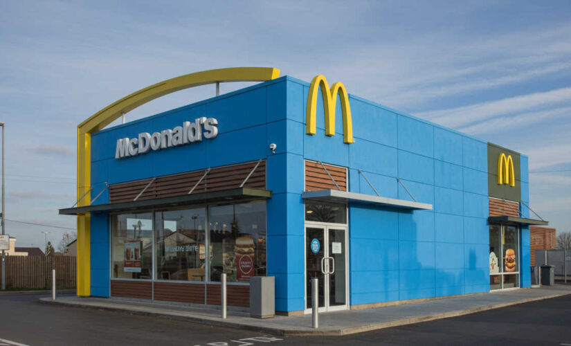McDonald's nos EUA precisou trocar seu logo dourados e utilizar arcos azuis