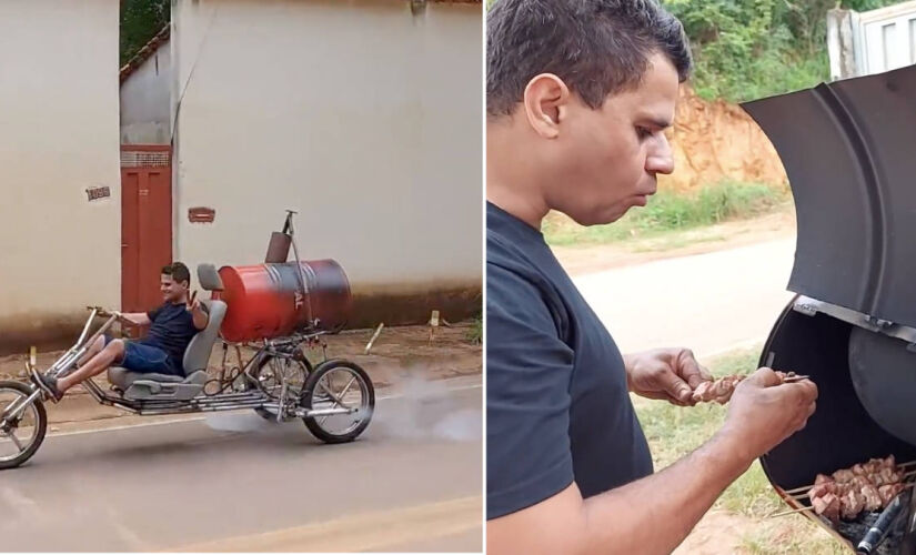 De sucata a fama mundial: a incrível história do triciclo a vapor de Joel e sua genialidade low-tech.