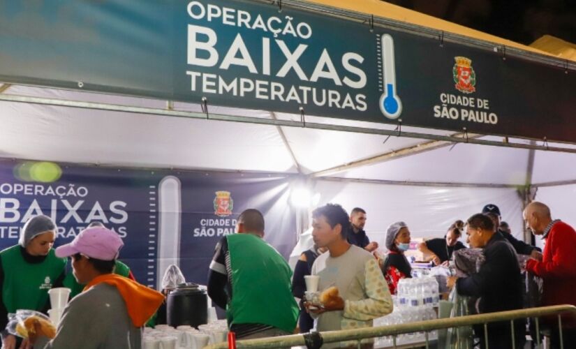 Serviços da Operação Baixas Temperaturas (OBT) se desdobrarão até o dia 31 de outubro