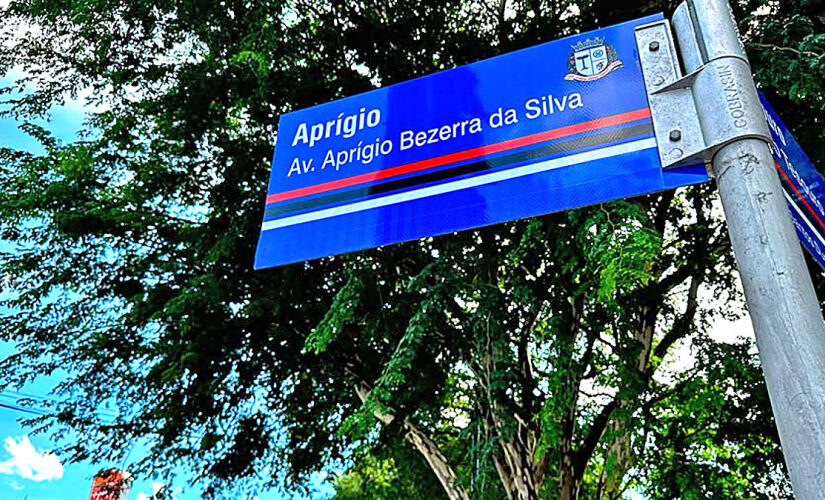 Via, um dos principais acessos de Taboão da Serra, foi municipalizada em 2023 e recebeu o nome do pai do ex-prefeito, José Aprígio da Silva