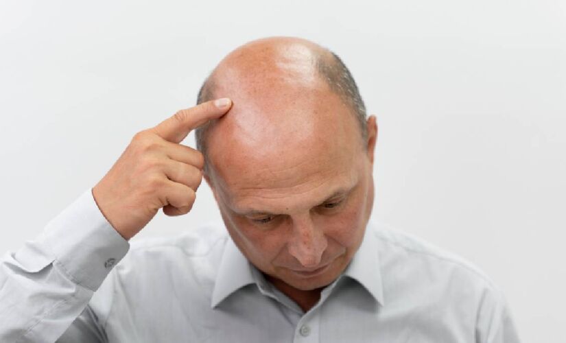 80% dos homens com mais de 80 anos sofrem de calvície, segundo a Sociedade Brasileira de Dermatologia 