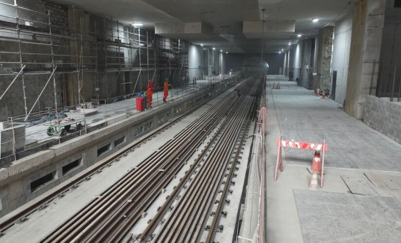 Participantes visitarão obras da estação Santa Marina da Linha 6-Laranja