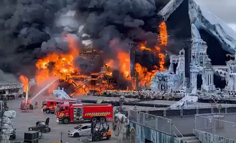 Palco foi destruído na edição do festival na Bélgica
