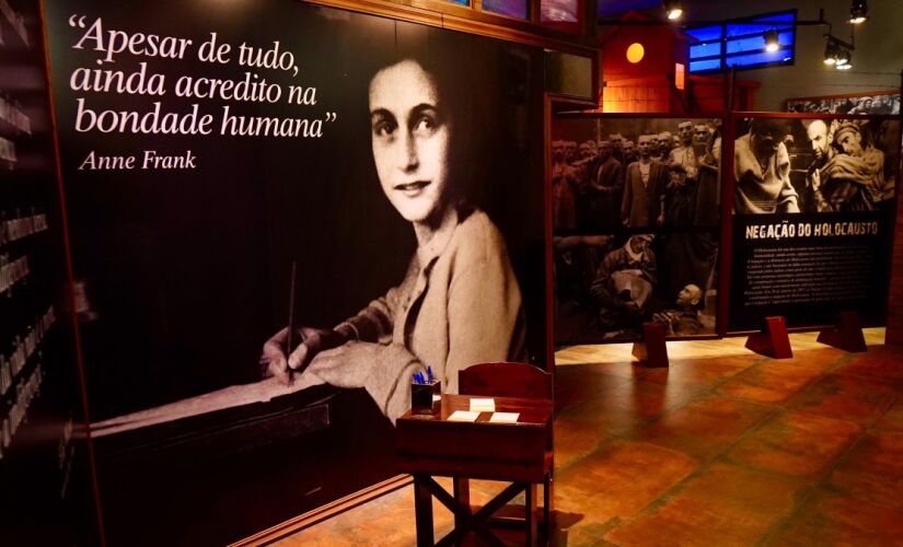 Espaço Anne Frank será uma réplica fiel do quarto onde a adolescente viveu escondida com a família