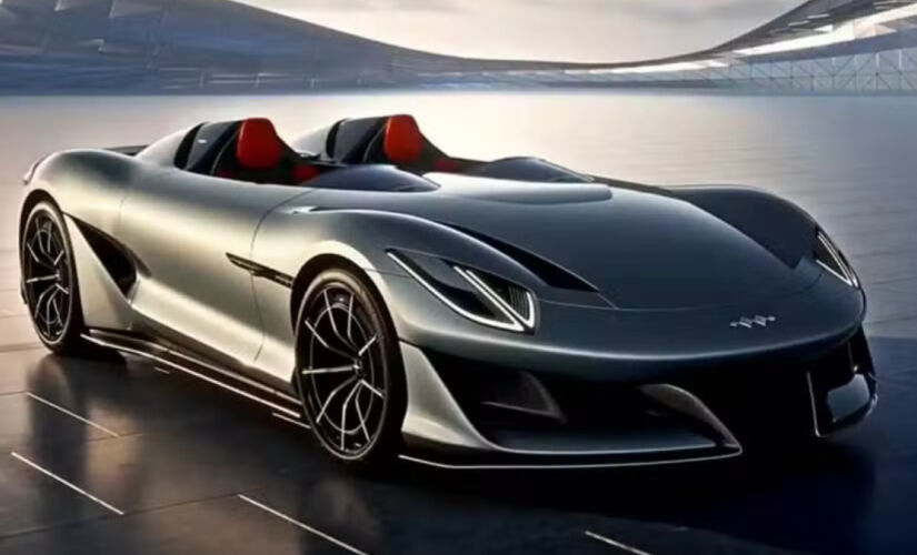 Super 9, assinado por designer da Audi e Lamborghini, tem portas tesoura e visual arrojado