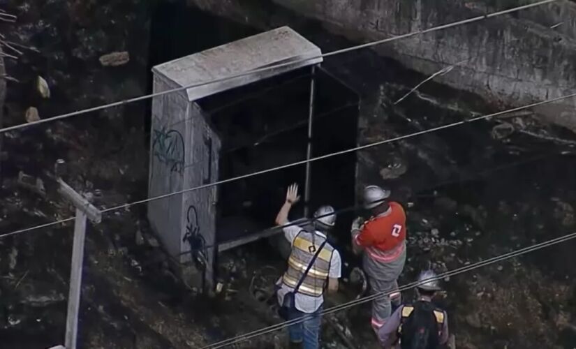 Caixa de sinalização pegou fogo entre as estações Itaim Paulista e Jardim Helena-Vila Mara