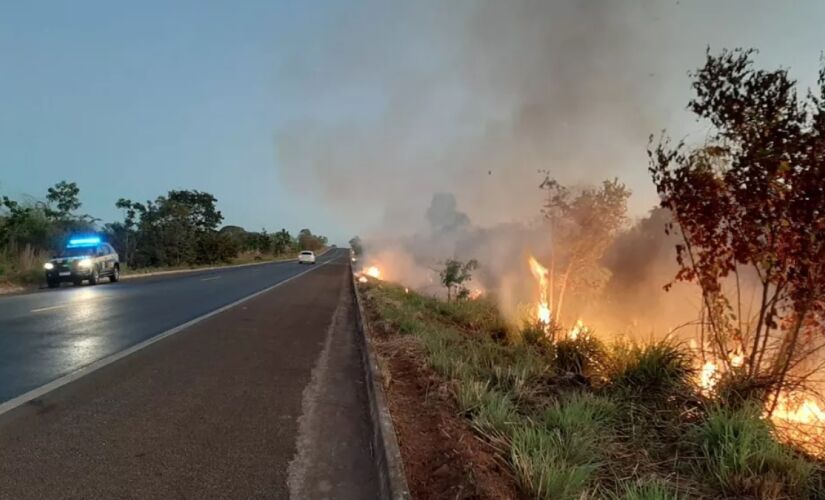 Focos de incêndio se intensificam e exigem atenção dos motoristas