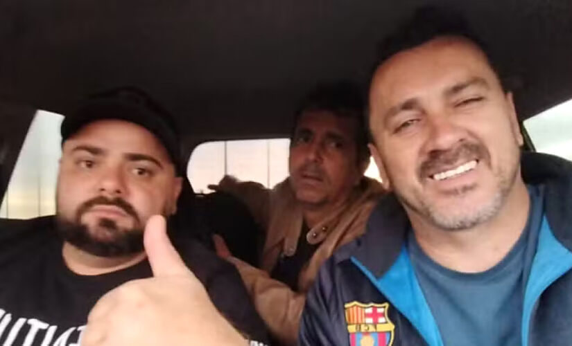 Diego Henrique Afonso (à esquerda), Robishley Hirnani De Oliveira (ao fundo) e Rafael Juliano Marascalchi (à direita) saíram de Rio Preto
