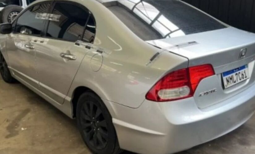Leilão da Receita oferece um Honda Civic 2011, com lance mínimo de R$ 6.750