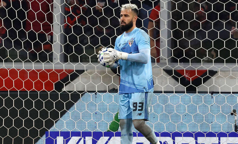Jandrei foi alvo de críticas após eliminação do São Paulo na Copa do Brasil