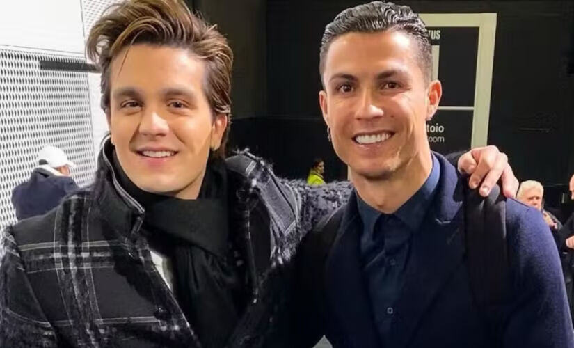 Luan Santana e Cristiano Ronaldo são amigos de longa data 
