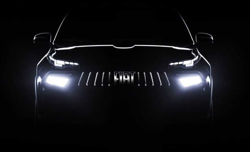 Teaser da nova Fiat Toro