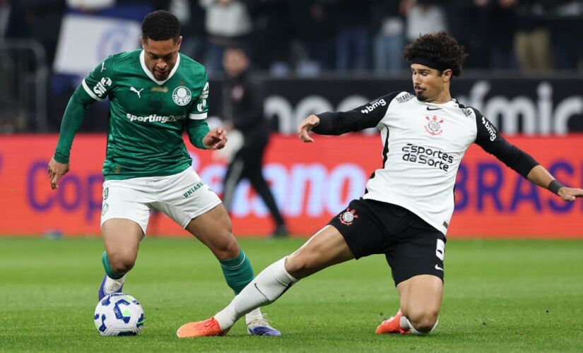 Palmeiras e Corinthians se enfrentam, nesta quarta-feira, na Copa do Brasil