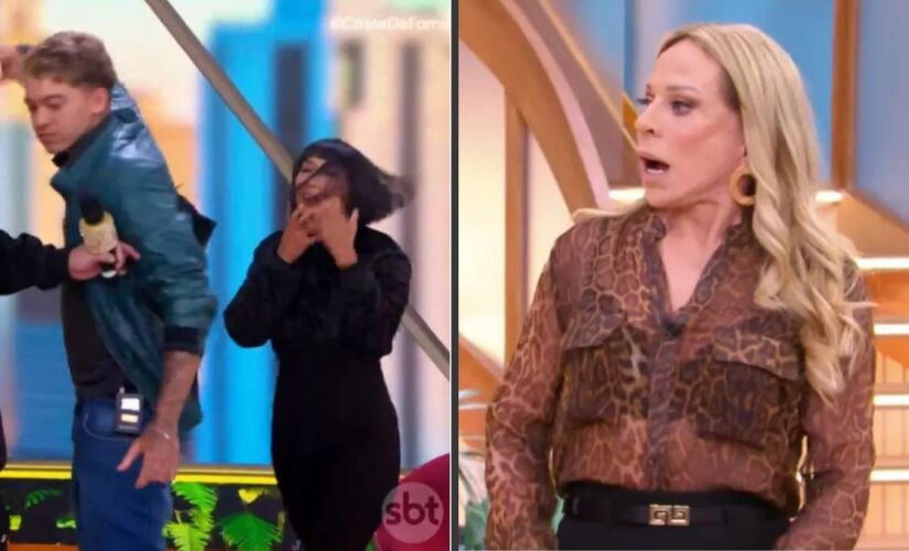 Participante do programa 'Casos de Família' agride ex-namorada ao vivo no SBT 